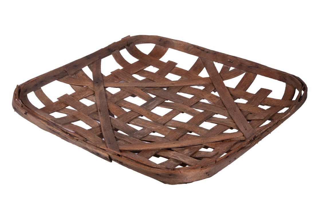ANTIQUE TOBACCO BASKET (1 of 1)