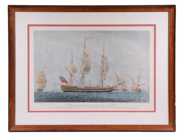 PORTRAIT OF BRITISH SHIP AFTER ROBERT DODD (1748-1815)