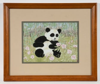 FRAMED PAINTING BY CLARENCE WILSON