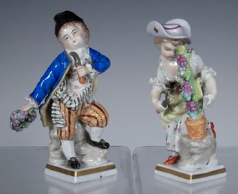 PR GERMAN PORCELAIN FIGURINES
