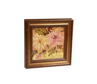 ENGLAND MALKIN EDGE & CO. TUBE-LINED FLORAL TILE, C. 1900–1915