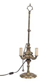 MIDDLE EASTERN STYLE OIL LAMP, ELECTRIFIED