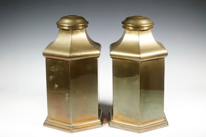 PR BRASS HEXAGONAL BOXES