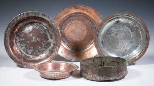 MIDDLE EASTERN COPPER VESSSELS