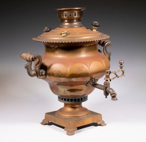 RUSSIAN COPPER SAMOVAR
