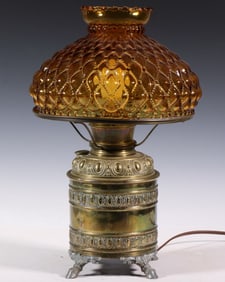 BRASS TABLE LAMP