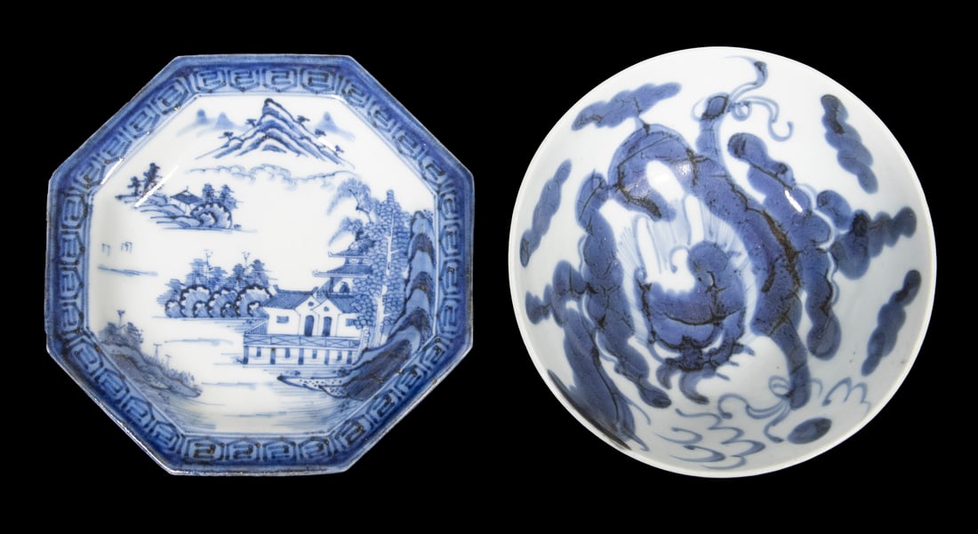 (2) ASIAN PORCELAIN DISHES (1 of 3)