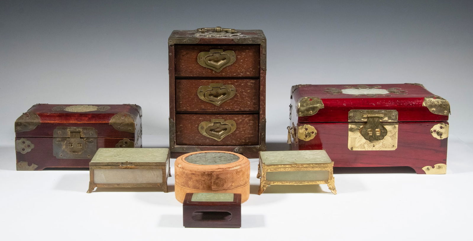 CHINESE TRINKET & JEWELRY BOXES (1 of 4)
