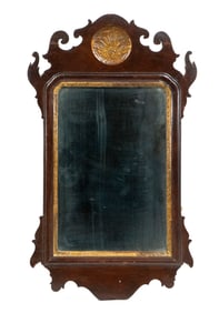 DIMINUTIVE CHIPPENDALE MIRROR