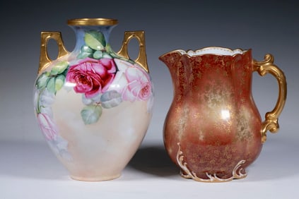 (2 PCS) CONTINENTAL PORCELAIN