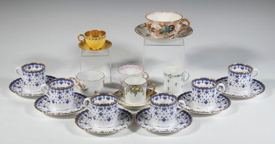CHINA CUPS & SAUCERS