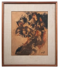 LEONARD ABSTRACT PAINTING