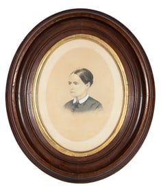 WATERCOLOR FEMALE PORTRAIT