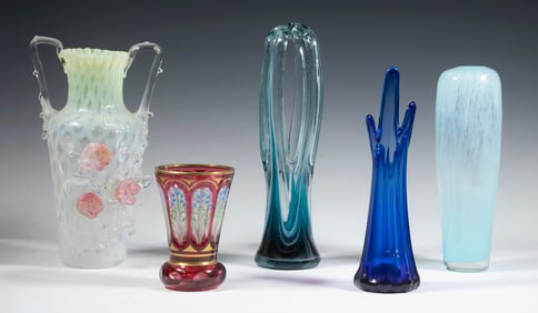ART GLASS VASES