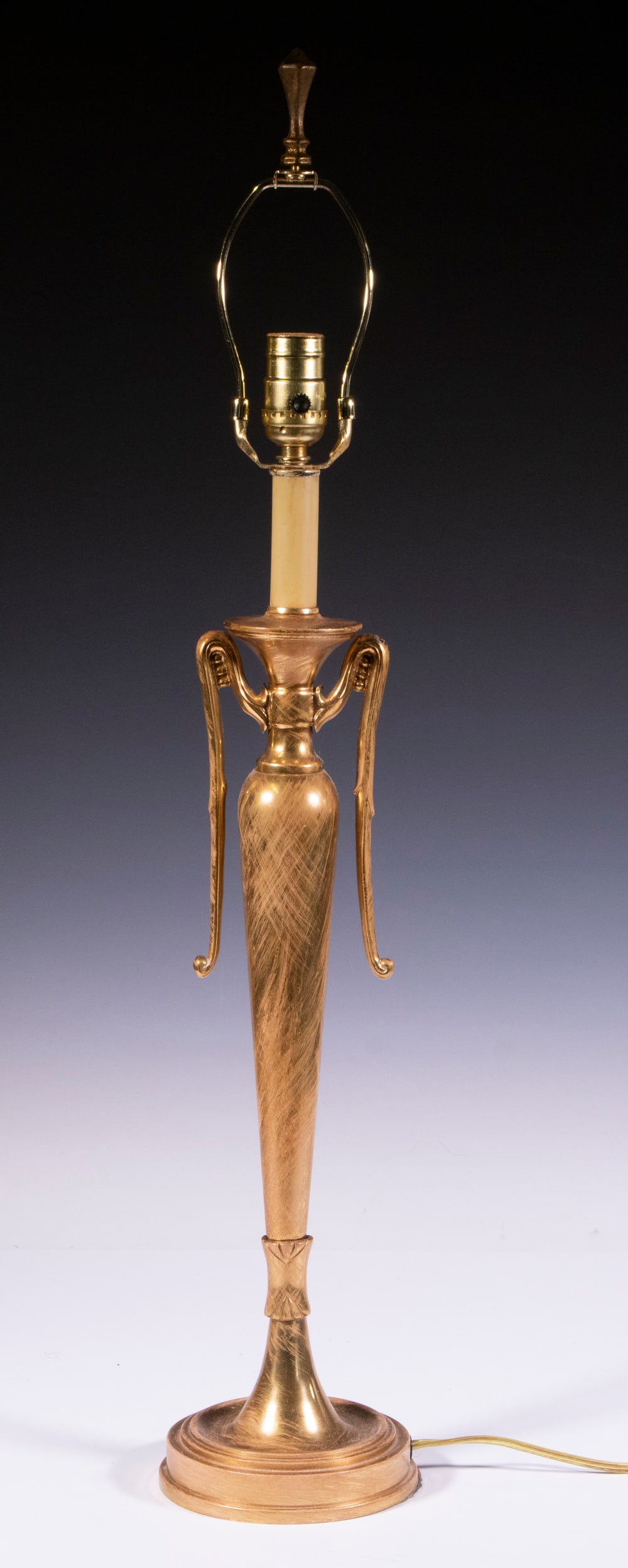 CONTEMPORARY BRASS LAMP (1 of 4)