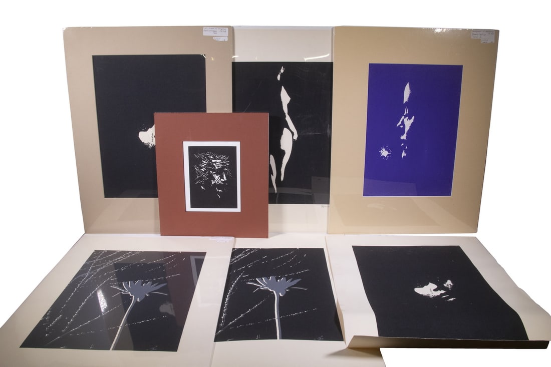 (12) SERIGRAPHS BY "FERRARA", CIRCA 1968-72, UNFRAMED (1 of 2)