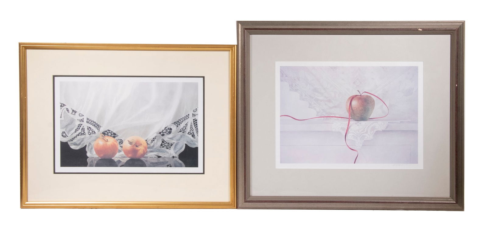 (2) FRAMED STILL LIFE PRINTS BY GREG MORT (MD, 1942 - ) (1 of 4)
