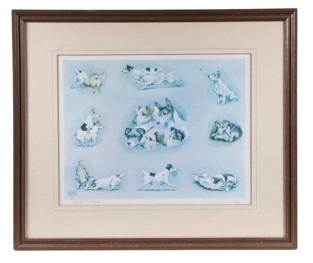 LOUISE WOOD (20TH C. IRELAND) (1 of 4)