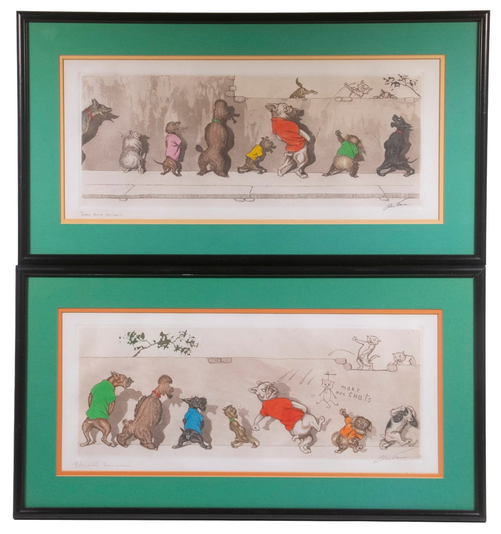 BORIS O'KLEIN (FRANCE/RUSSIA, 1887-1983) (1 of 6)