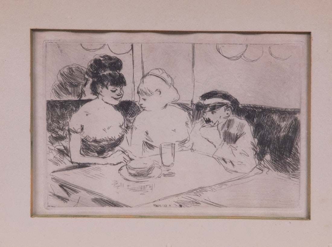 JEAN LOUIS FORAIN (FRANCE, 1852-1931) (1 of 4)