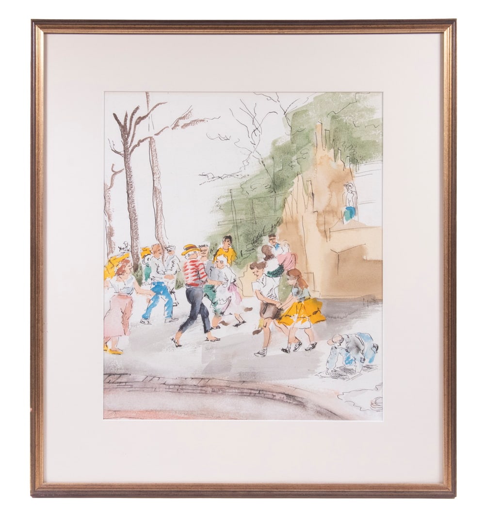 UNSIGNED CARTOON SKETCH (1 of 2)