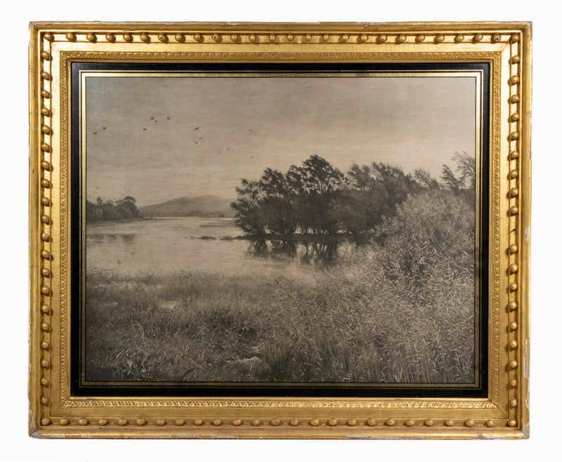 FRAMED OFFSET LITHOGRAPH (1 of 4)