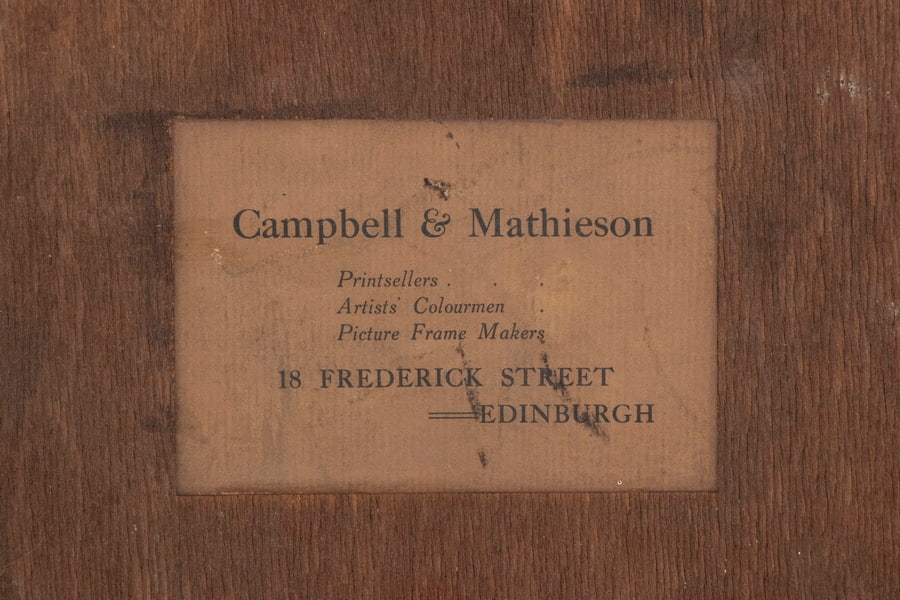 FRAMED OFFSET LITHOGRAPH - 4