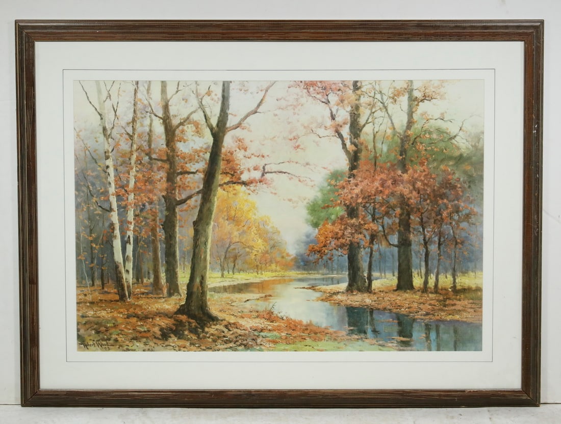 ROBERT WILLIAM WOOD (CA/TX/MD/CANADA/UK, 1889-1979) (1 of 3)