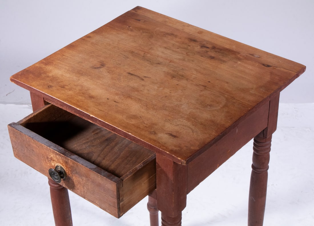 CHERRY ONE-DRAWER STAND - 2