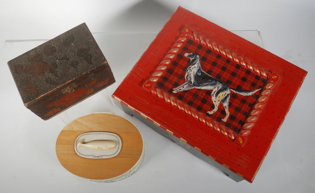 FOLK ART BOX COLLECTION - 2