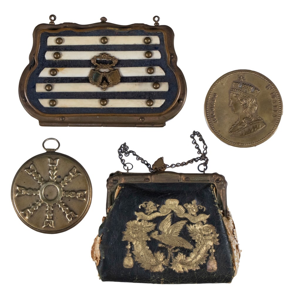 (4) LATE 19TH C. CHILD'S TRAVEL SOUVENIRS (1 of 2)