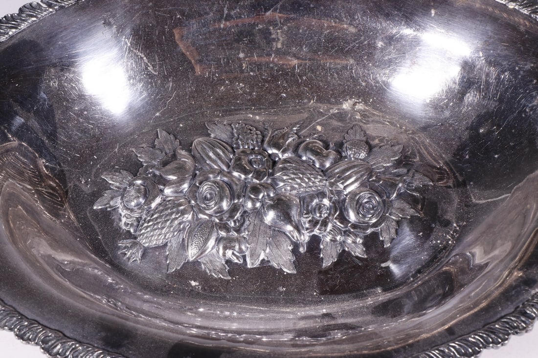 (3 PC) SILVER-PLATE LOT - 2