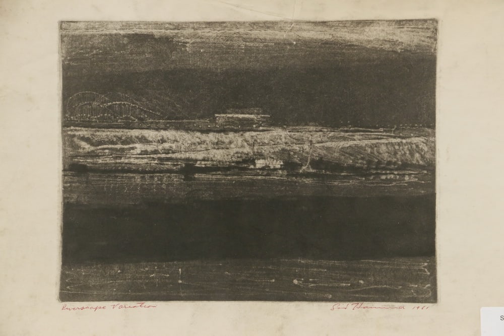 AQUATINT SIGNED SID HAMMOND, 1961 - 4