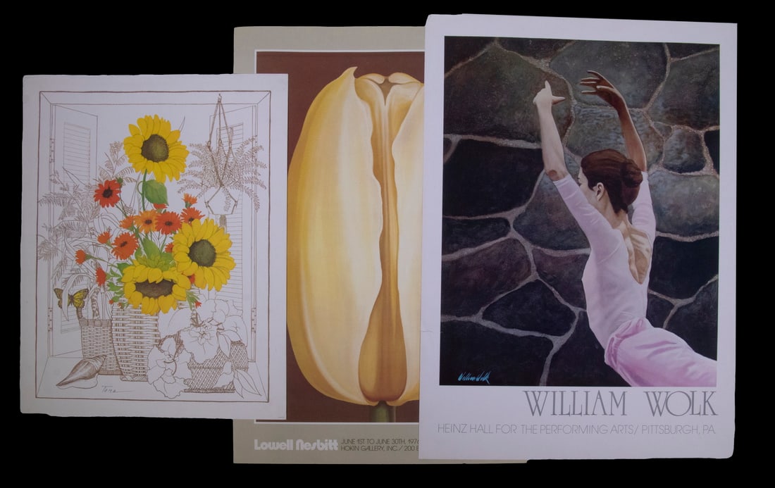 (3) 1970S POSTERS, UNFRAMED (1 of 2)