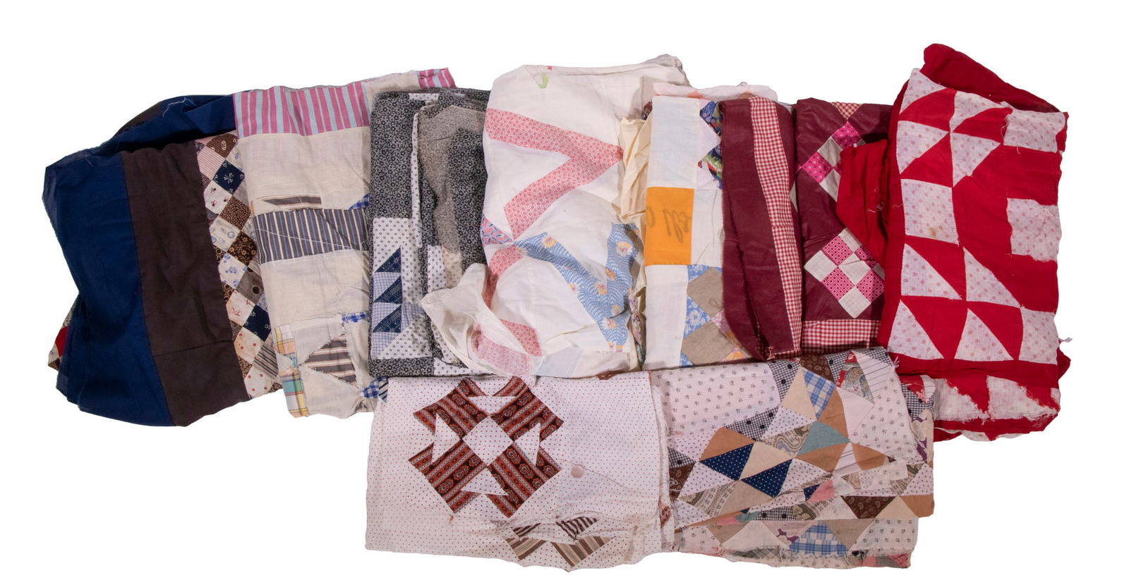 (9) COTTON CHINTZ QUILT COVERS (1 of 1)