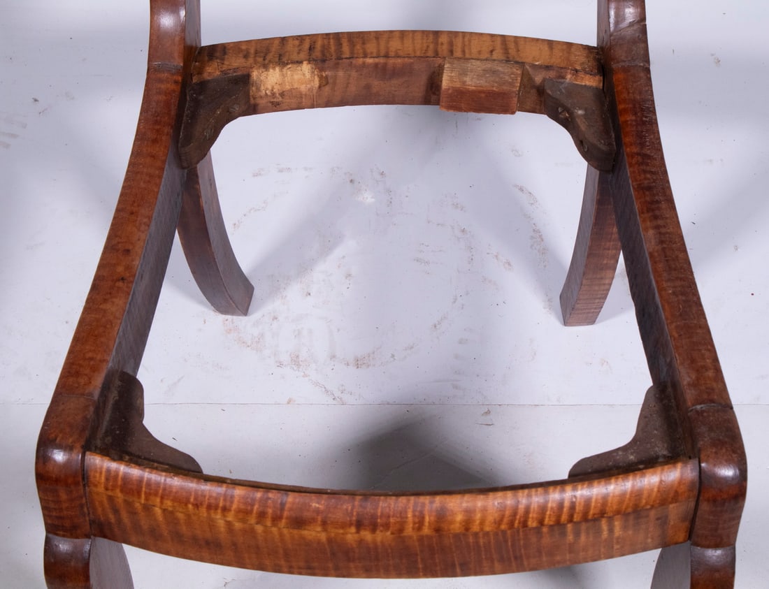 TIGER MAPLE SIDE CHAIR - 2
