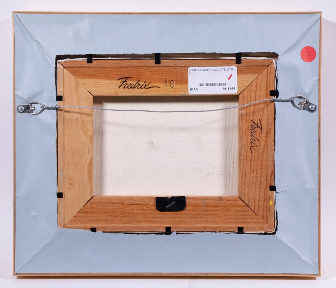 J. WRIGHT (UNKNOWN LATE 20TH C.) - 8