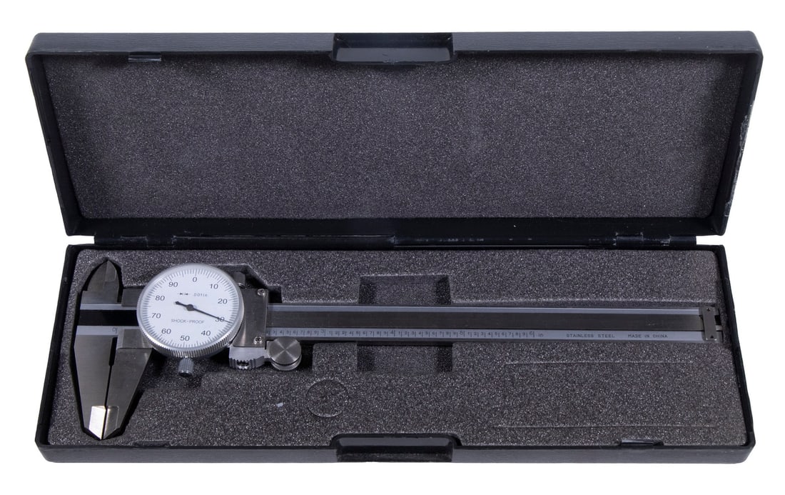 CASED DIAL CALIPER