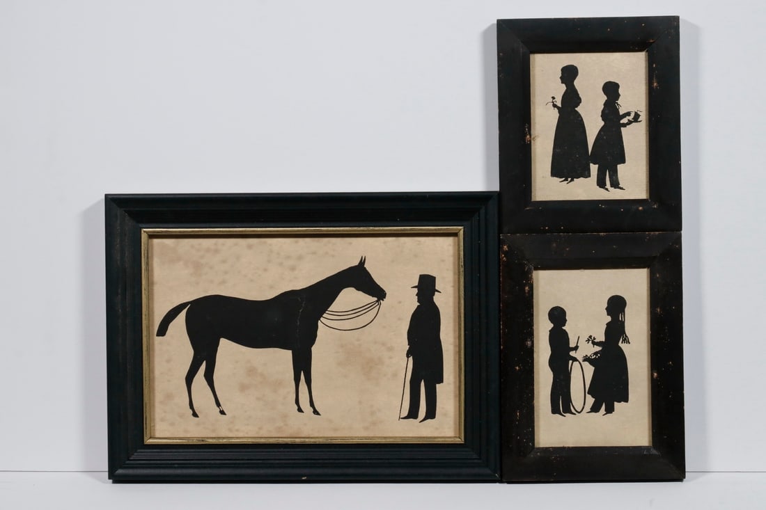 (3) REPLICA SILHOUETTES