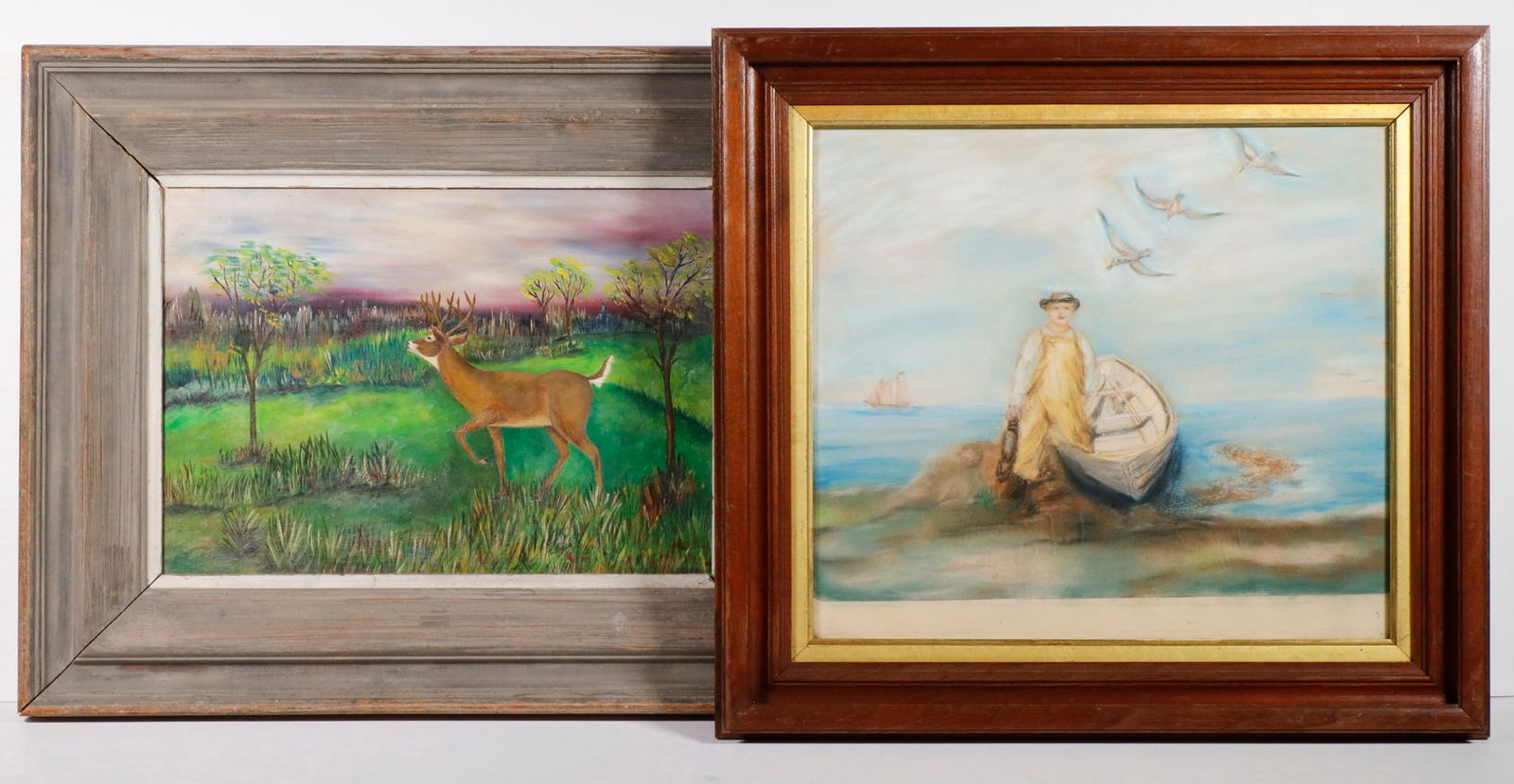 (2) PCS OF PRIMITIVE ART (1 of 5)