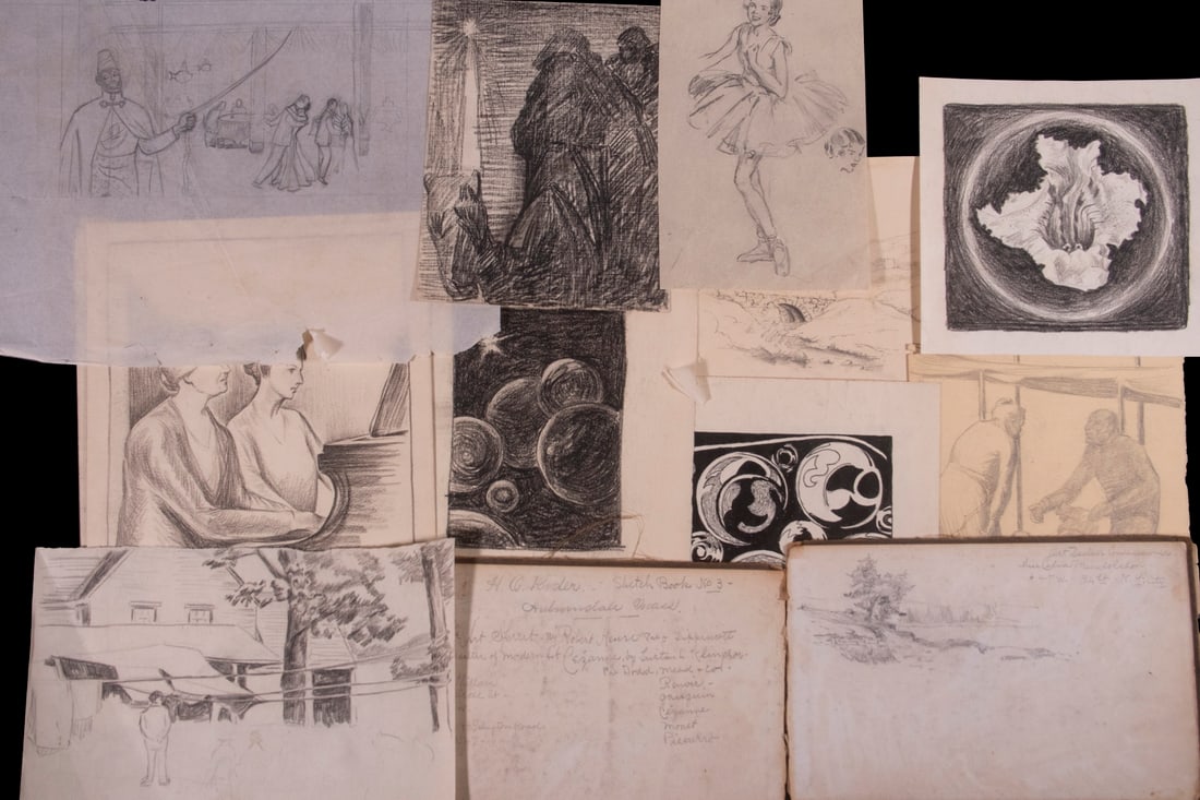 (28) DRAWINGS BY VARIOUS EARLY 20TH C ARTISTS (1 of 2)