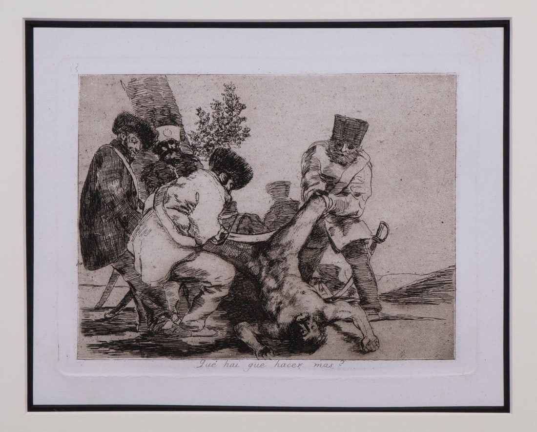 AFTER FRANCESCO JOSE DE GOYA Y LUCIENTES (SPAIN/FRANCE, 1746-1828) (1 of 4)