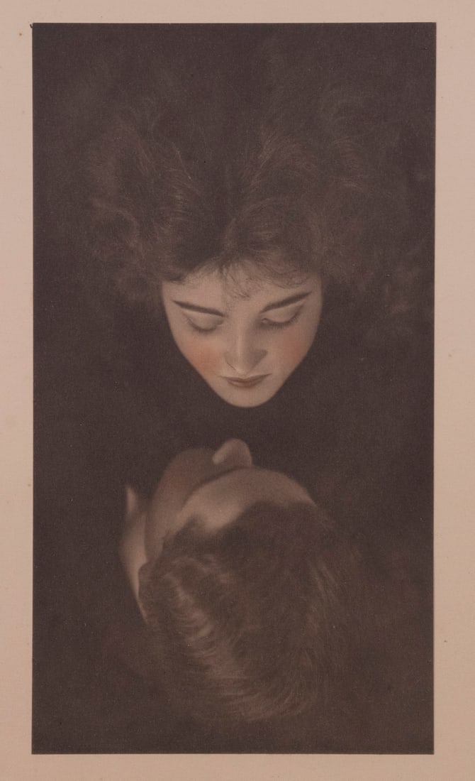 1900S SENTIMENTAL PRINT, FRAMED, UNSIGNED - 2