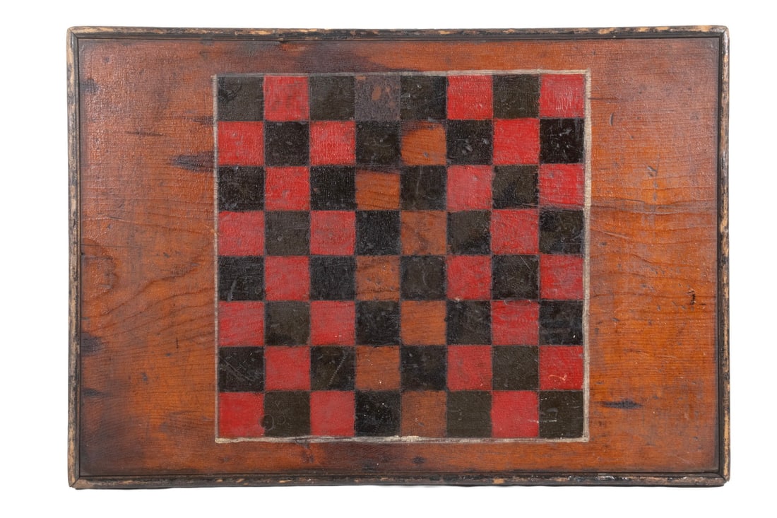 CIRCA 1880 HOME MADE PENNSYLVANIA GAME BOARD (1 of 3)
