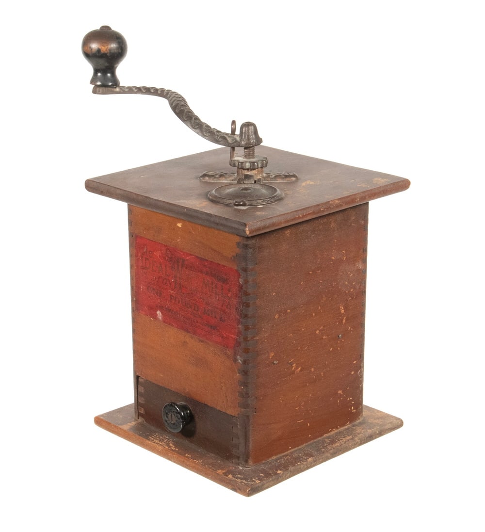 UNBRANDED COFFEE GRINDER CIRCA 1900 (1 of 2)