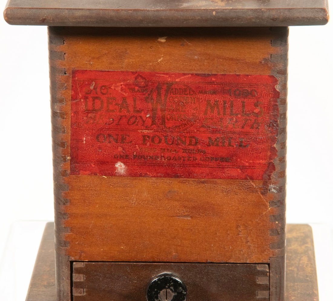 UNBRANDED COFFEE GRINDER CIRCA 1900 - 2