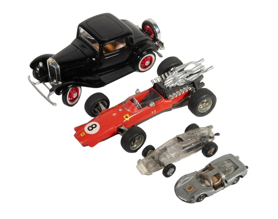 (4) VINTAGE TOY CARS - SCHUCO & ROAD LEGENDS (1 of 4)