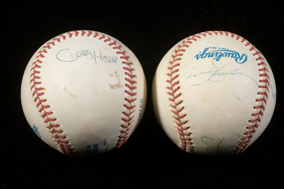 (2) SIGNED BASEBALLS - 2