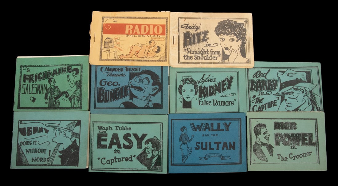 (10) TIJUANA BIBLES, CIRCA 1930'S RISQUE PAMPHLETS (1 of 1)