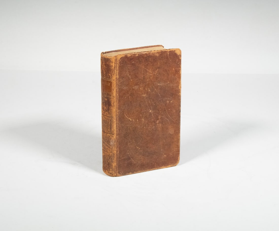 RARE FIRST EDITION 1804 FEMALE BIOGRAPHIES, LEATHER BOUND (1 of 2)